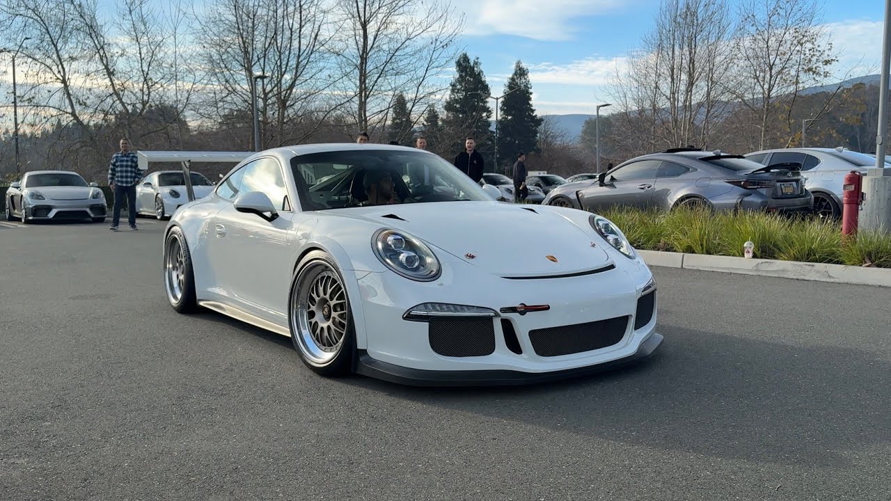 Porsche GT Cars & Coffee in San Ramon!