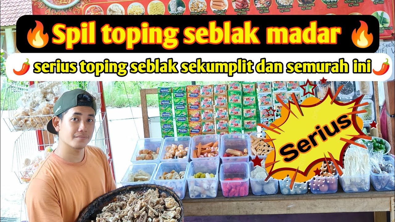 Spil toping seblak madar terbaru 3 feb 25 || seblak madar