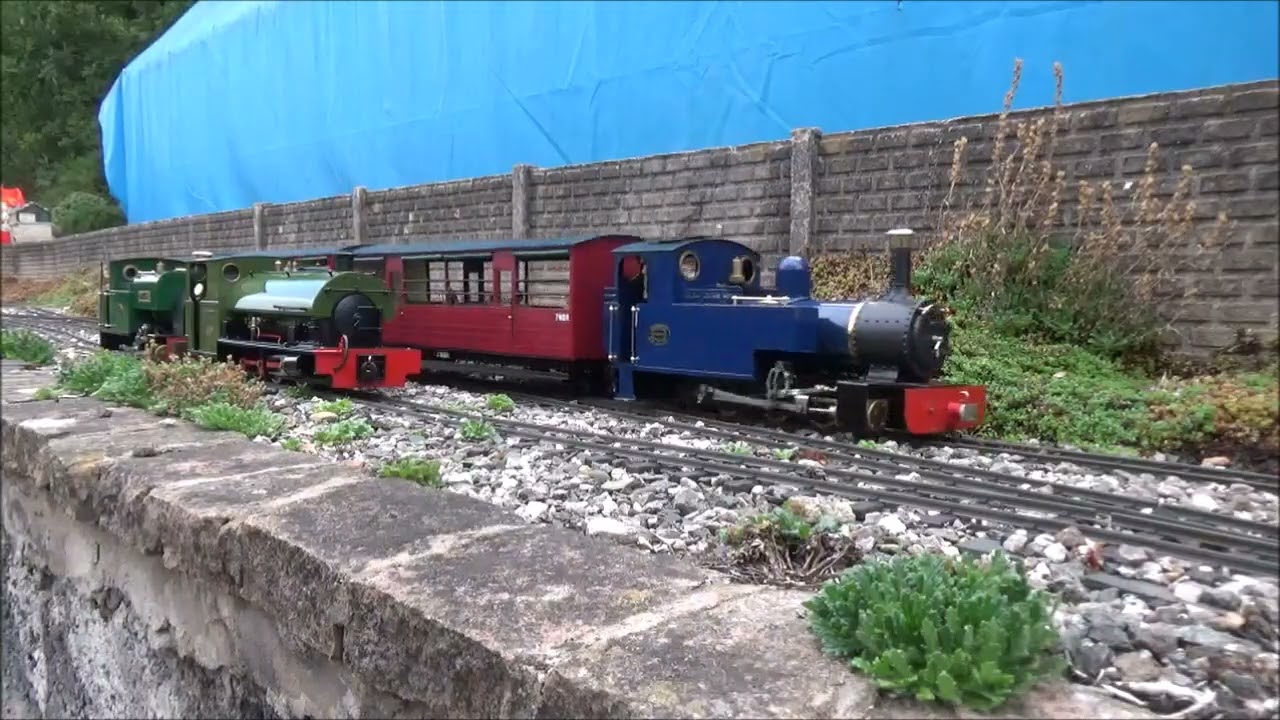 My Roundhouse Live Steam Locomotives Lady Anne, Dylan And Harrogate At The Butterley Garden Railway