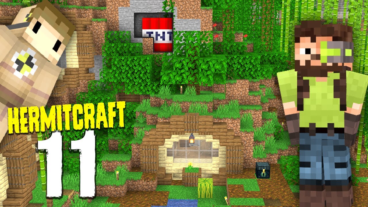HermitCraft 7: 11 | I TRAPPED HIS BASE FOR TAG