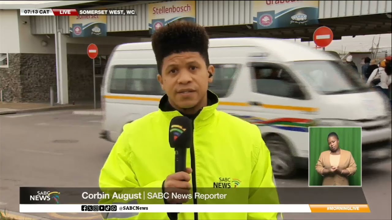 Cape Town taxi routes closed due to ongoing violence