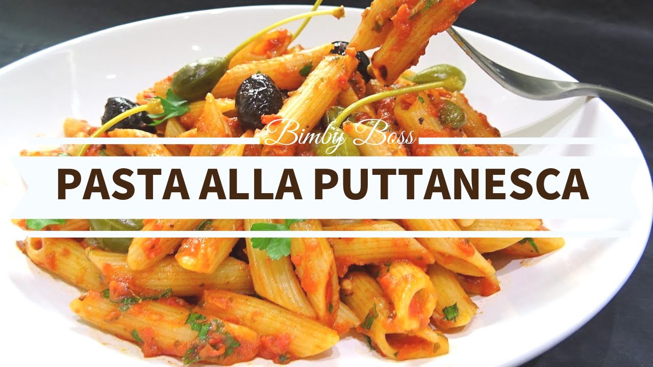 Pasta alla Puttanesca | Bimby TM6 TM5 TM31 Thermomix