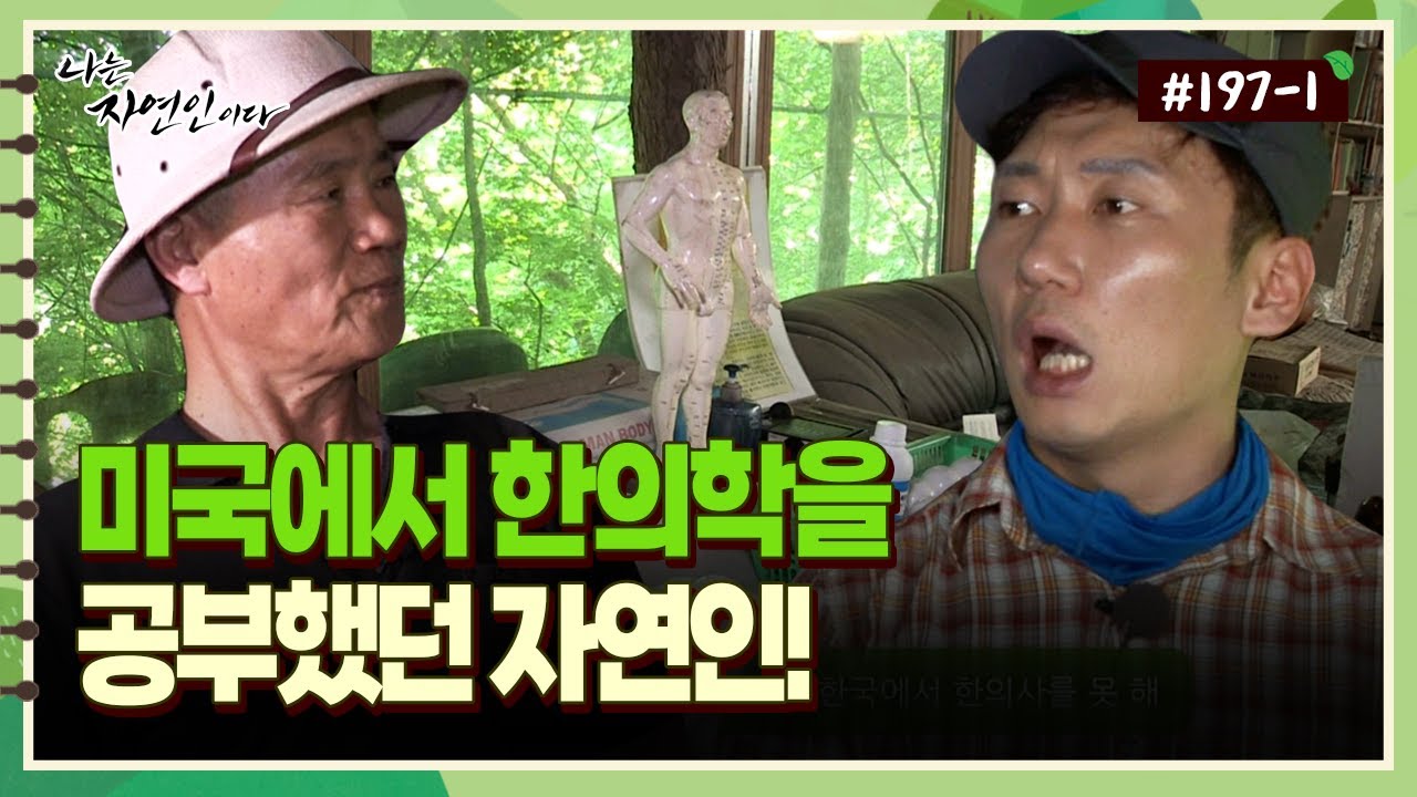 [자연인] 197-1 직접 부항까지 뜬다?! 미국에서 한의학을 공부했던 자연인