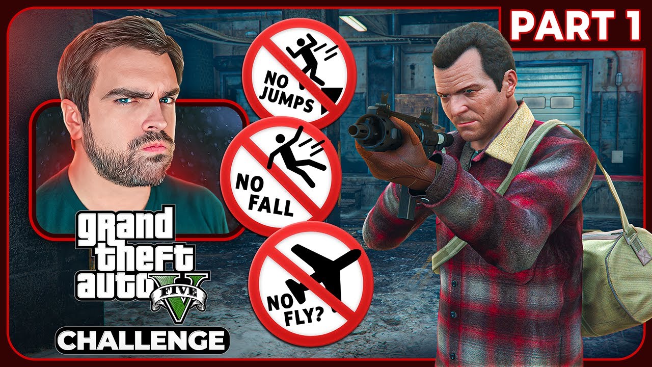 Can You Beat GTA 5 Without Ever Leaving The Ground?! [Part 1]