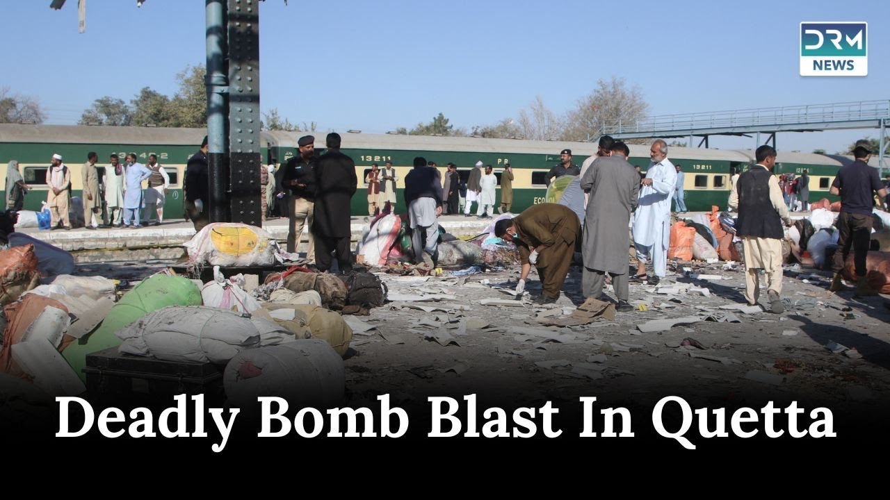 Bomb Blast in Quetta: 24 Dead, Dozens Injured in Attack |News Today | DRM News |AP1E