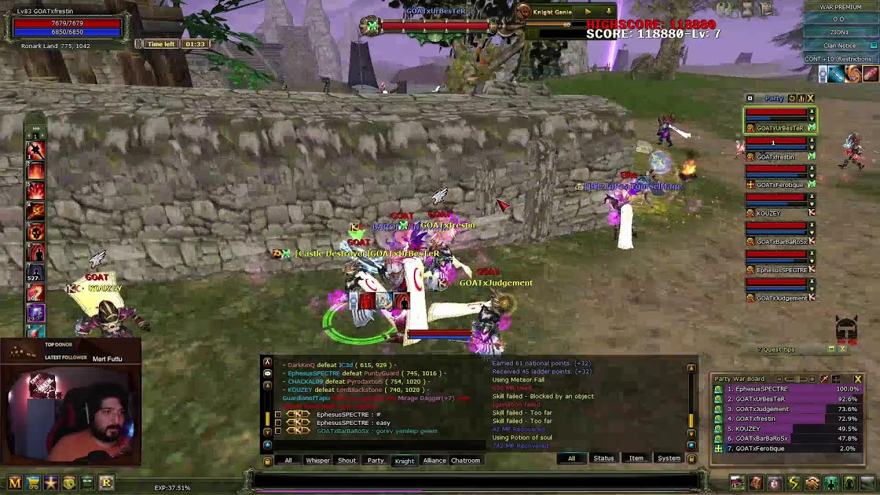 400 KC &Ccedil;EKİLİŞ! STEAM KNIGHT ONLINE O G&Uuml;N BUG&Uuml;N MAGE PK!
