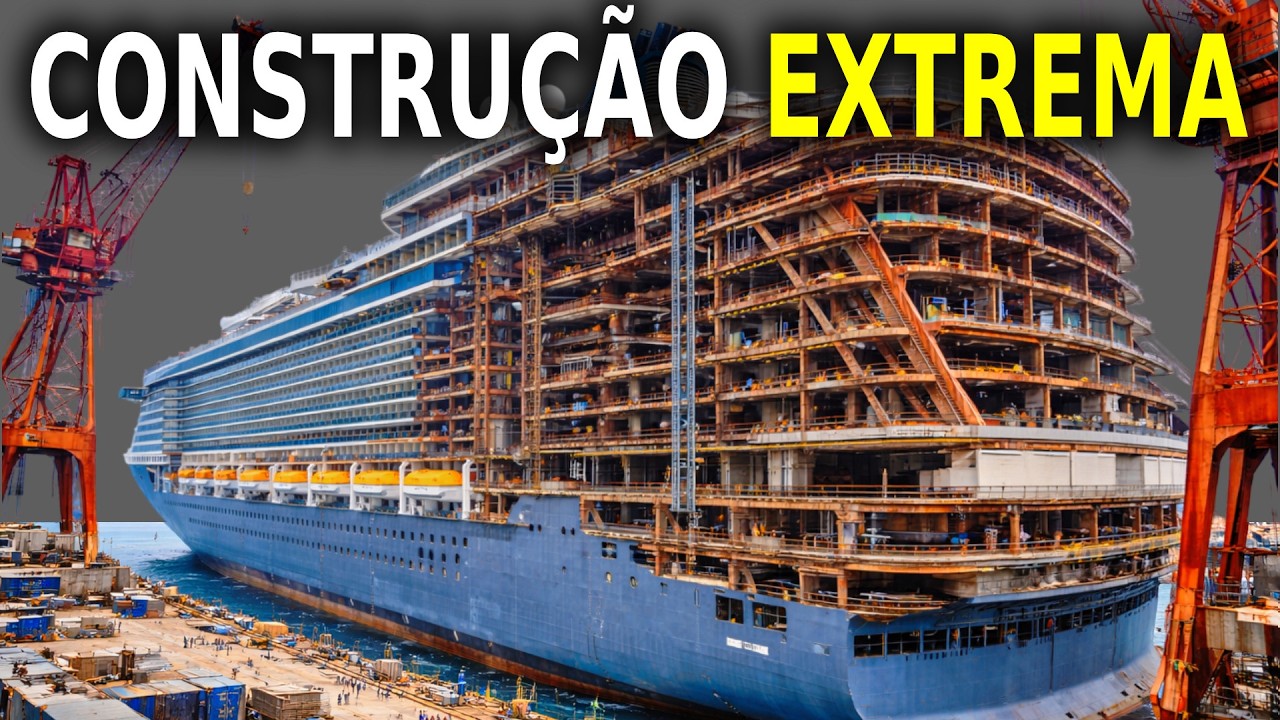 Construções EXTREMAS: O Cruzeiro Meraviglia | Titãs do Mar