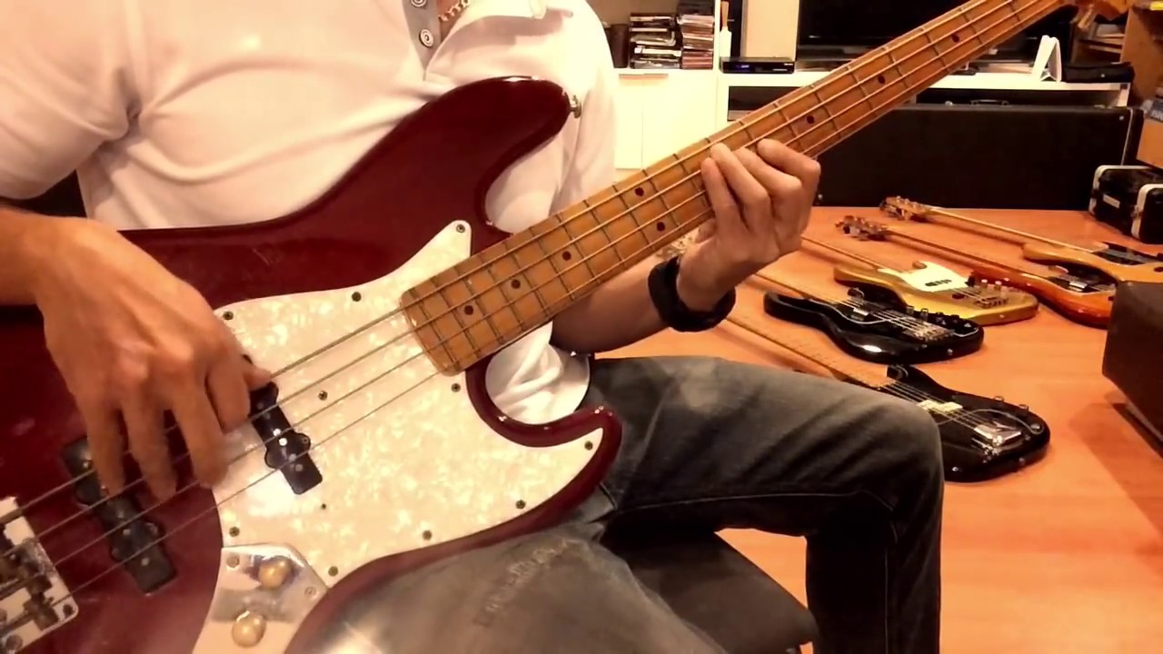 Diggin'On Jame Brown(Bass Cover) Tower Of Power - May Patcharapong