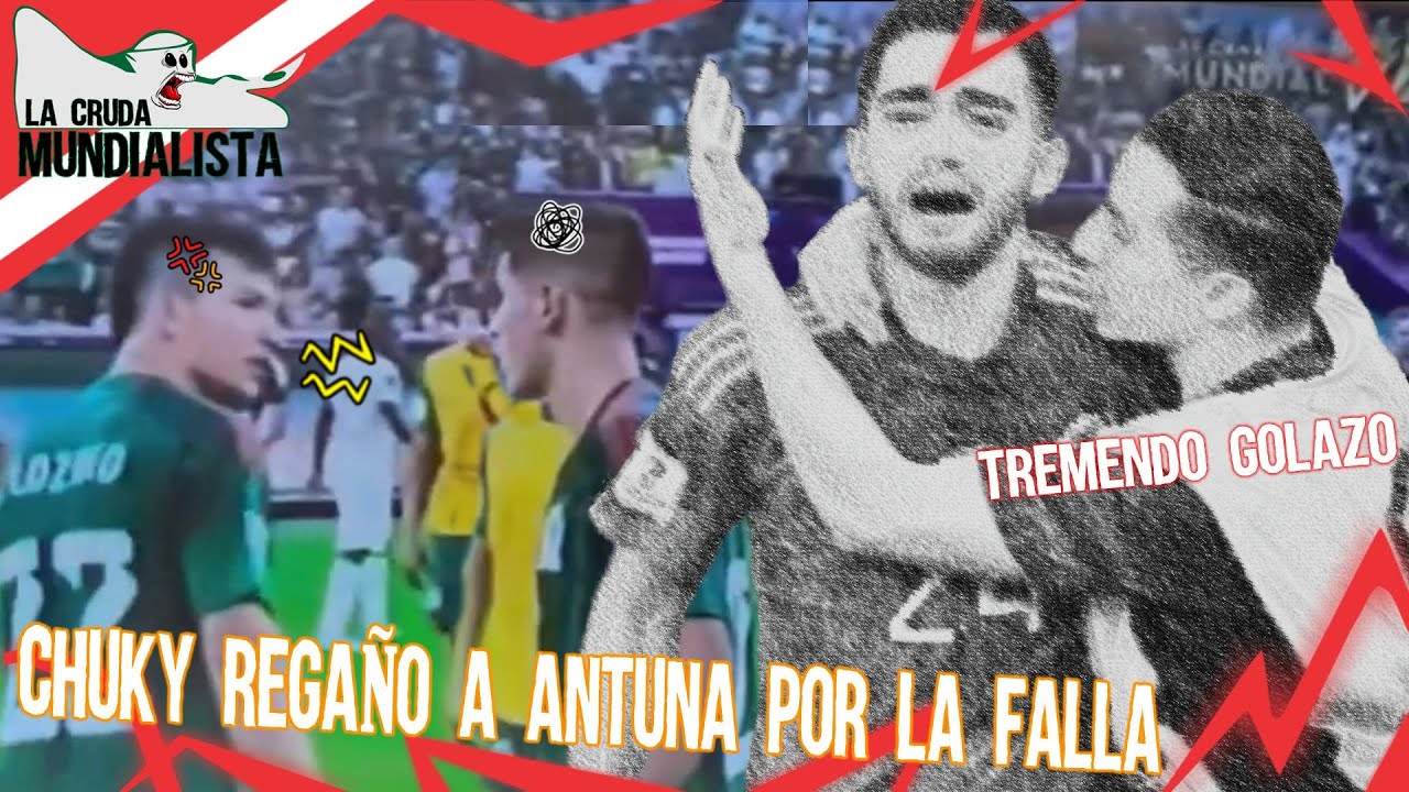 Se acabó México está ELIMINADO, Chuky regañó a Uriel Antuna por Tremenda FALLA