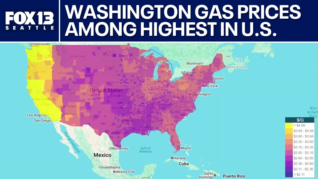 WA gas prices some of the highest in the US