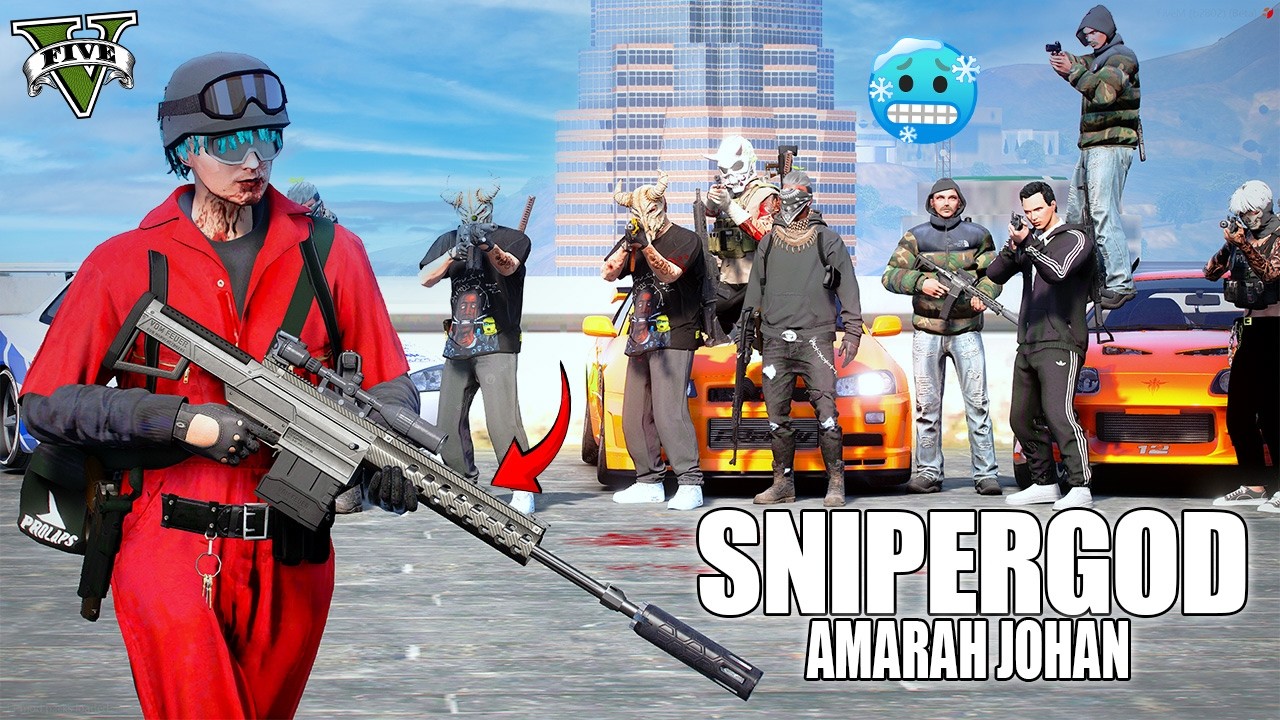SNIPER JOHAN MENGGILA !! MEMBANTAI HABIS SEMUA KARTEL TERKUAT DI LOS SANTOS !! GTA 5 ROLEPLAY
