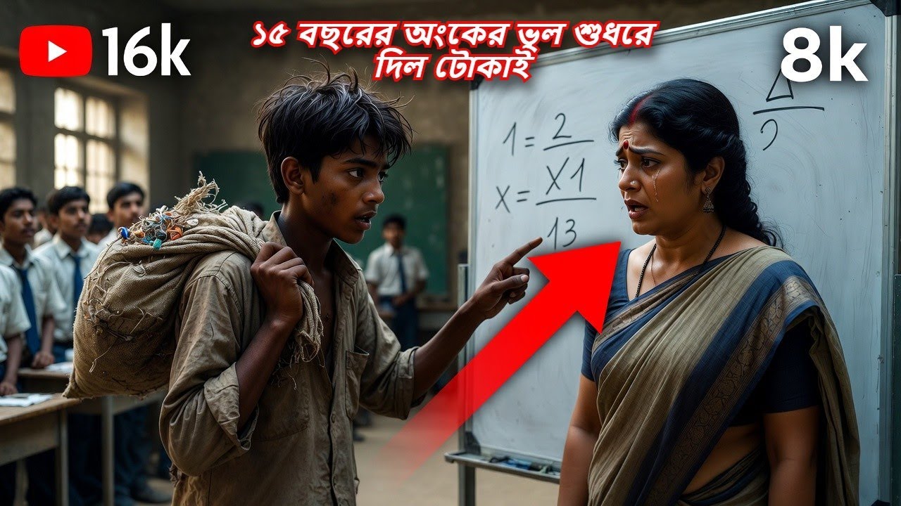 কোটিপতিদের স্কুলে এক গরিব কিশোরের বিস্ময়কর মেধা #emotionalstory #banglagolpo #banglastory