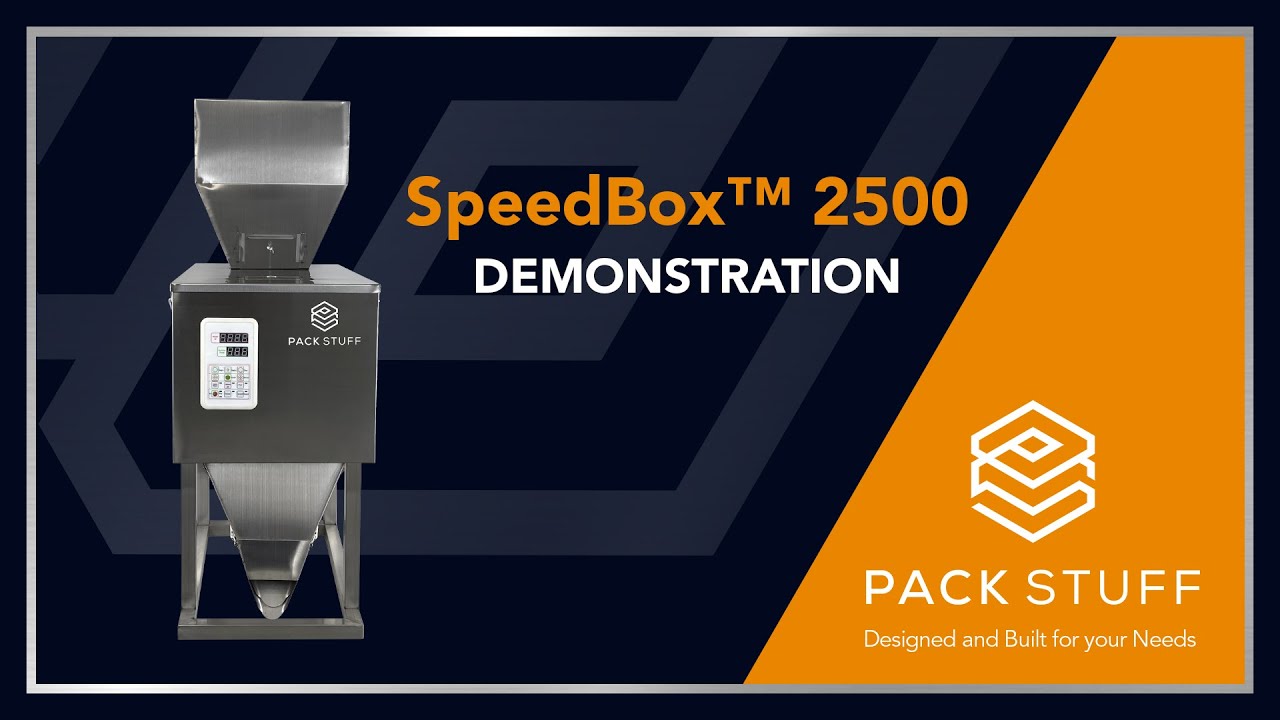 SpeedBox™ 2500 Semi-Automatic Weighing and Filling Machine