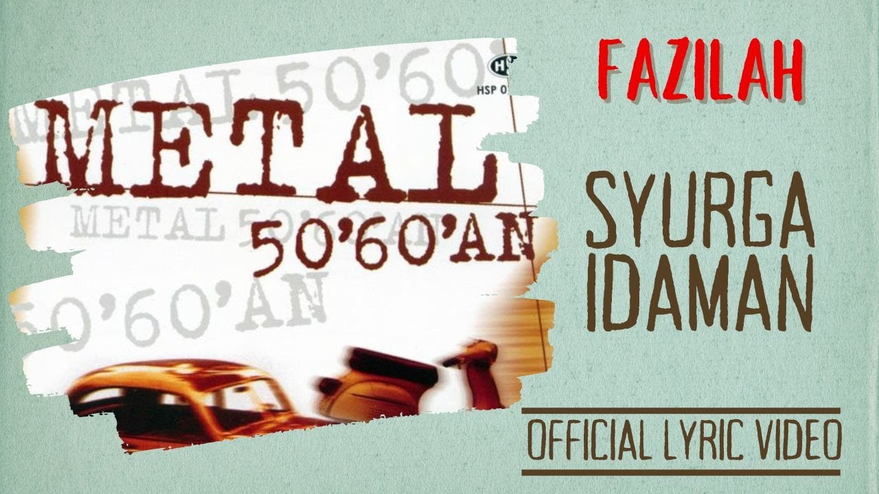 Fazilah - Syurga idaman (Official Lyric Video)