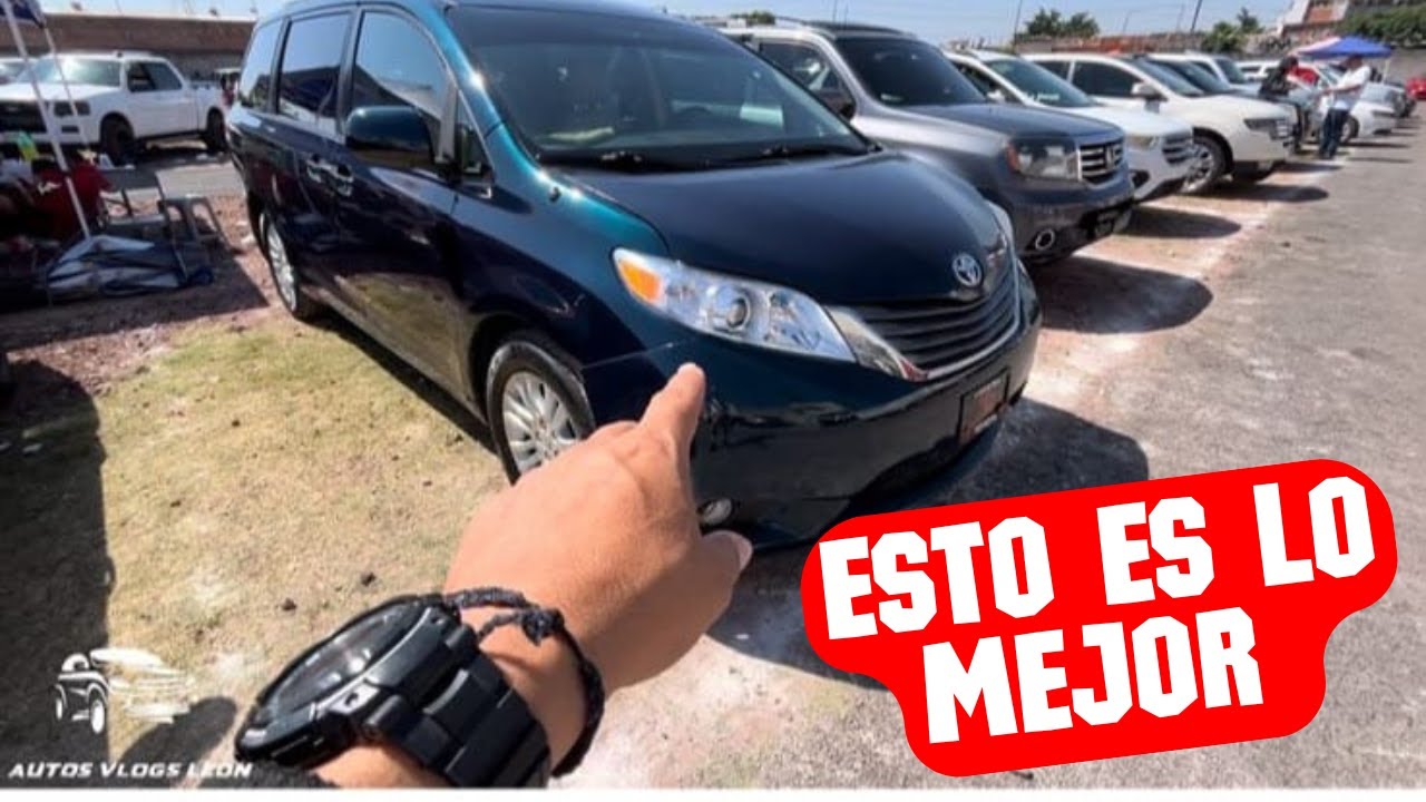 TOYOTA SIN DUDA LA MEJOR MINIVAN.... TIANGUIS DE AUTOS AMERICANOS IRAPUATO GTO.