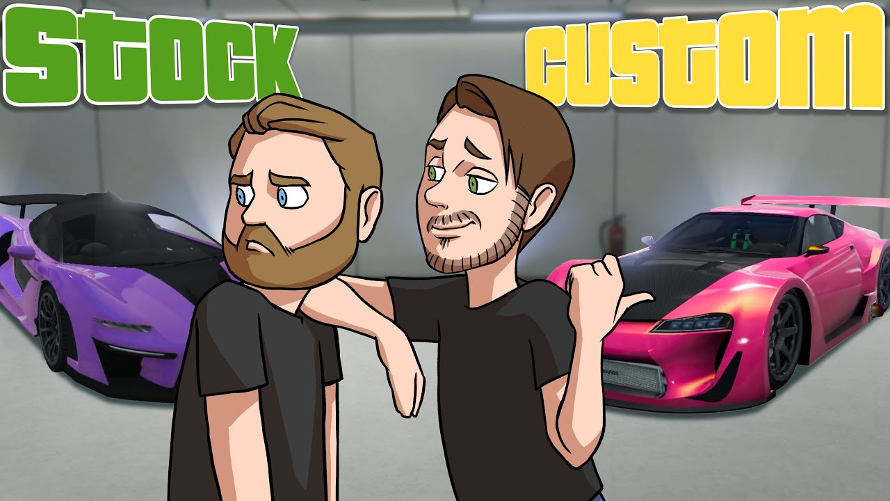 Stock Vs Custom SUPER CARS! | GTA5