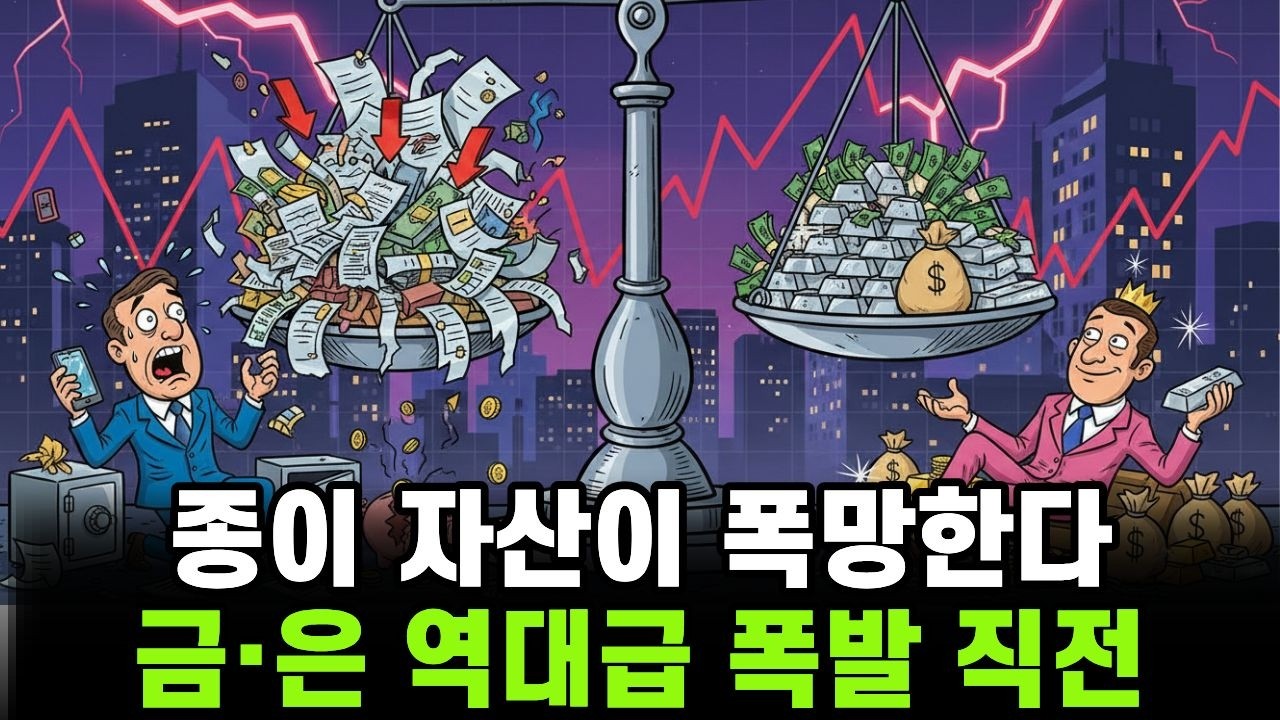 중국·튀르키예·러시아가 실물 금·은 싹쓸이… 종이 자산 무너지고 폭발 직전