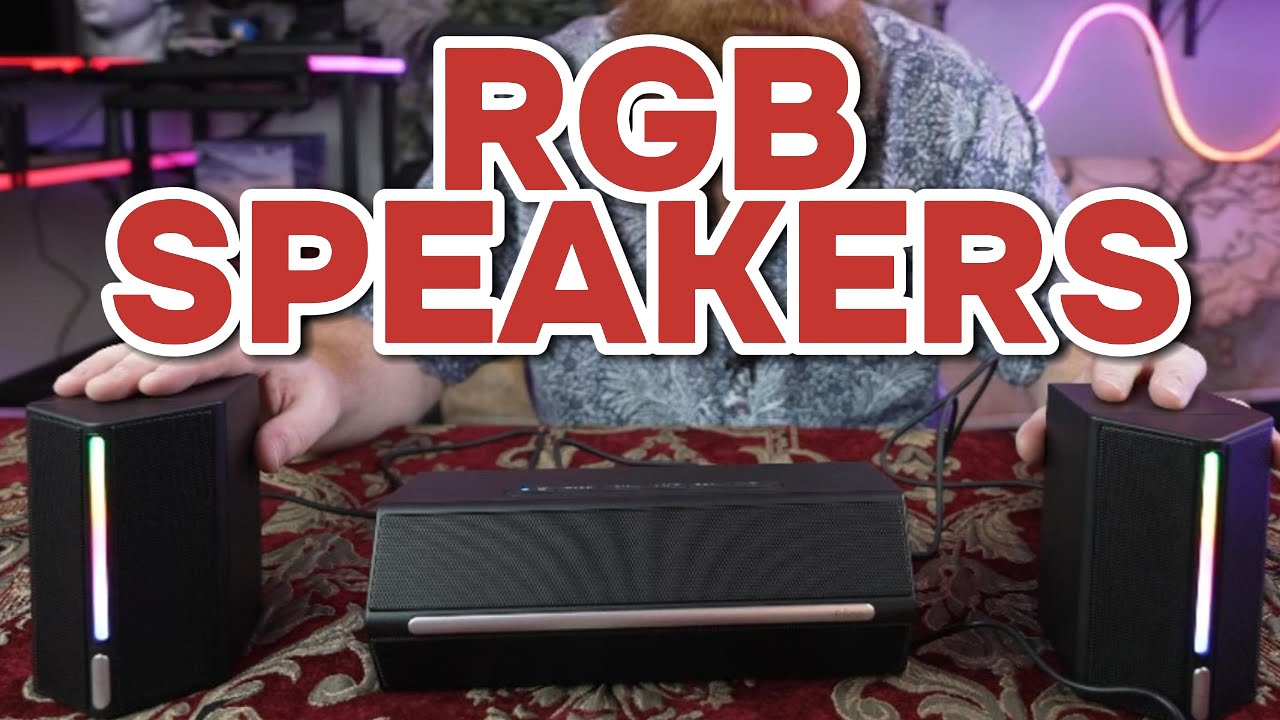 Are the FIFINE A22 Gaming Speakers Worth It? (RGB + Bluetooth Test)