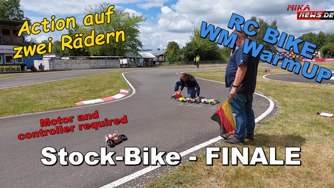 Amazing - RC Bikes - The Stock Bike Final - World Championship WarmUP at MRC Leipzig
