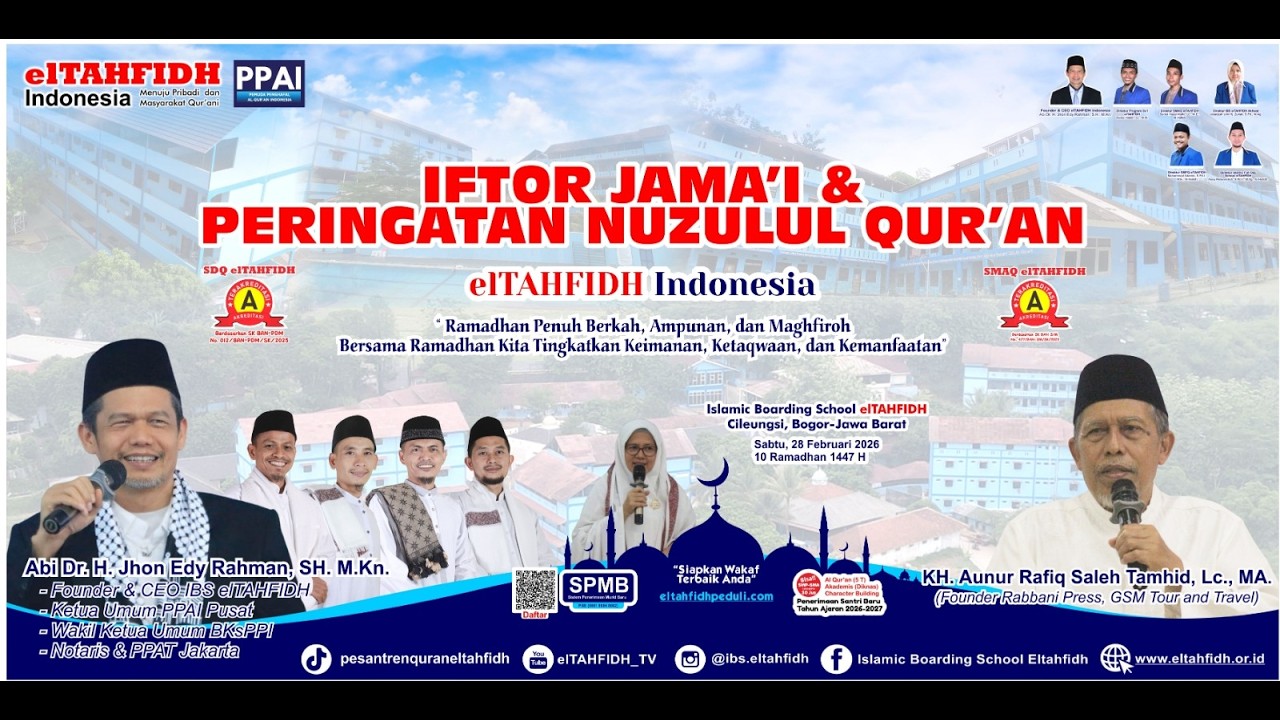 Iftor Jama'i & Peringatan Nuzulul Qur'an elTAHFIDH Indonesia