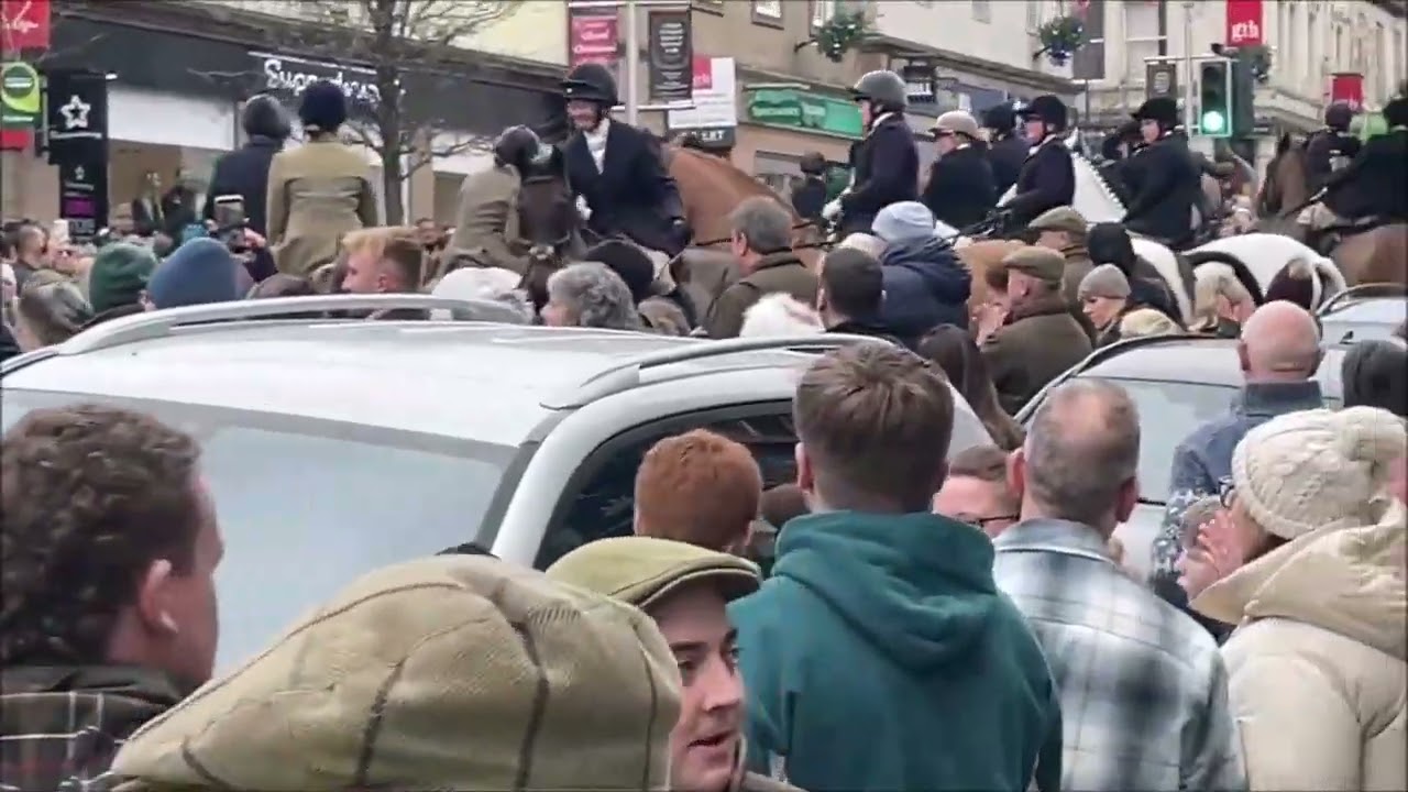 CHARD, Somerset, traditional gathering on Boxing Day 2025