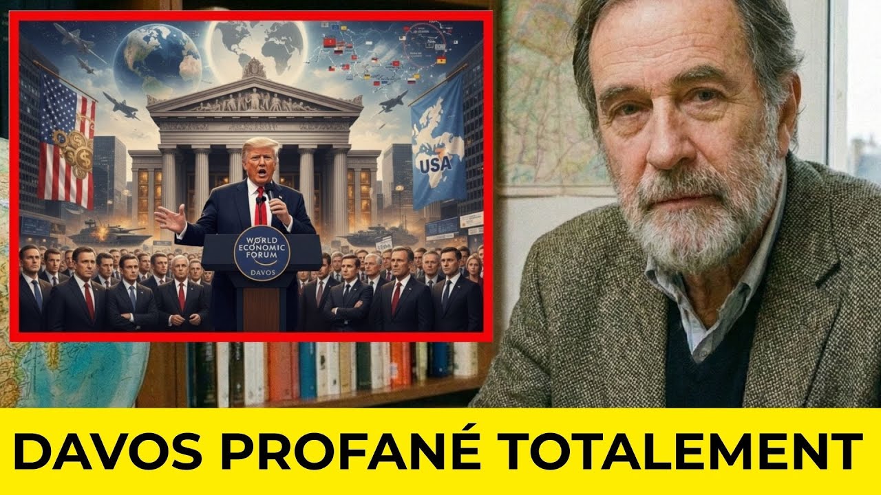 TRUMP À DAVOS  Le Temple du Capitalisme Devient Sanctuaire Impérial