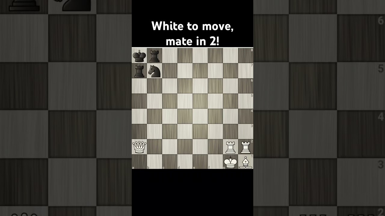 ''🤔♟ Checkmate in 2 Moves! 👀⏰''   