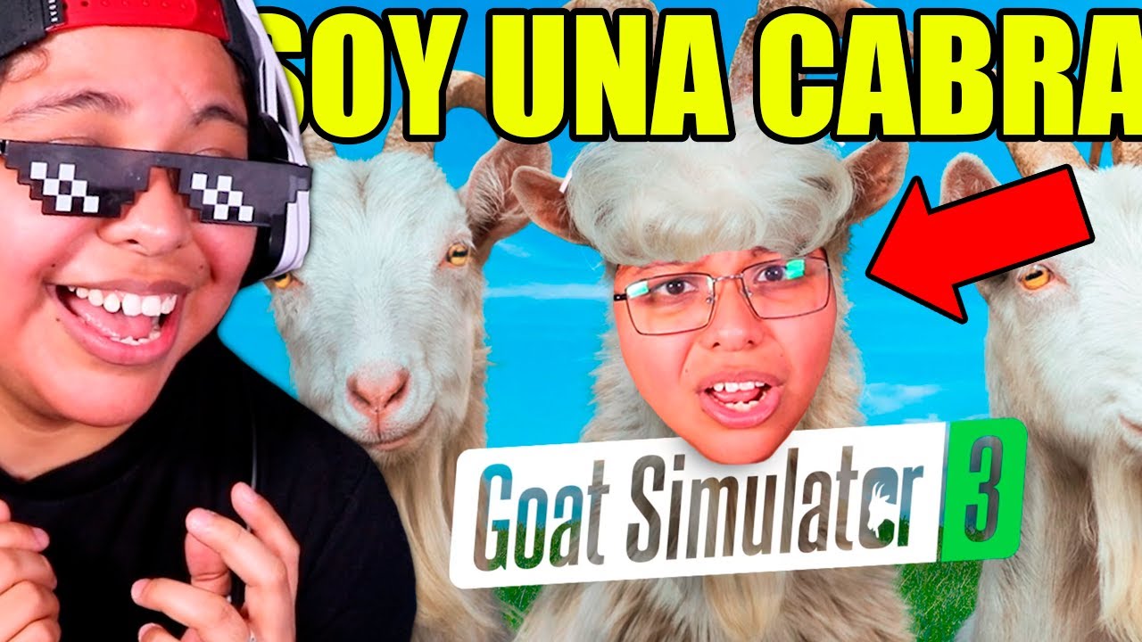 SOY UNA CABRA LOCA !! 🤣 | MOMENTOS DIVERTIDOS | Goat Simulator | PathofailRB