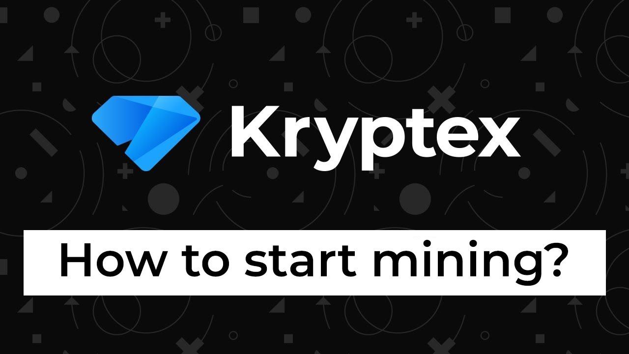 Как начать майнить с помощью Kryptex?