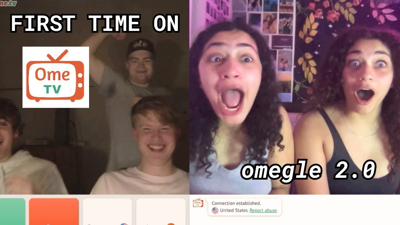 ВПЕРВЫЕ на OME TV *omegle 2.0*