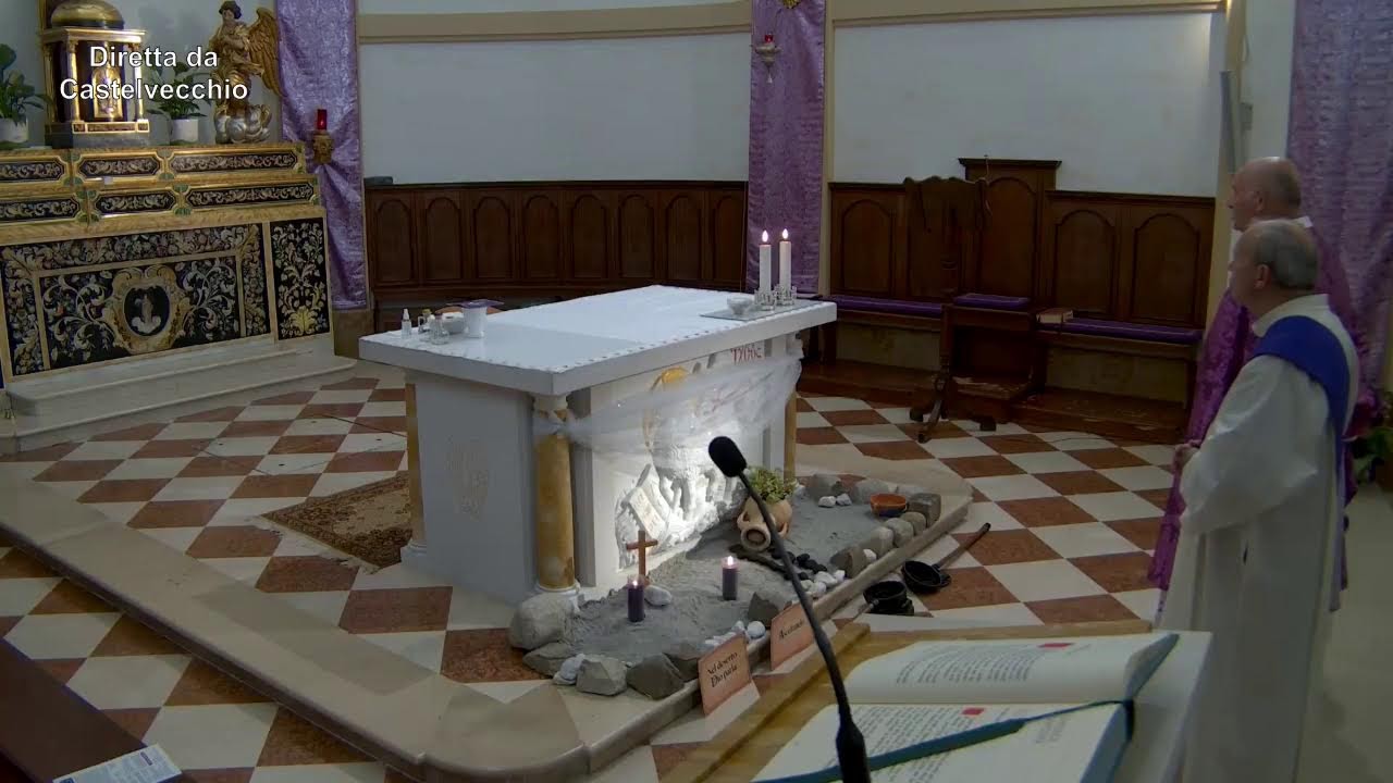 Rosario e Messa Castelvecchio ore 20:00