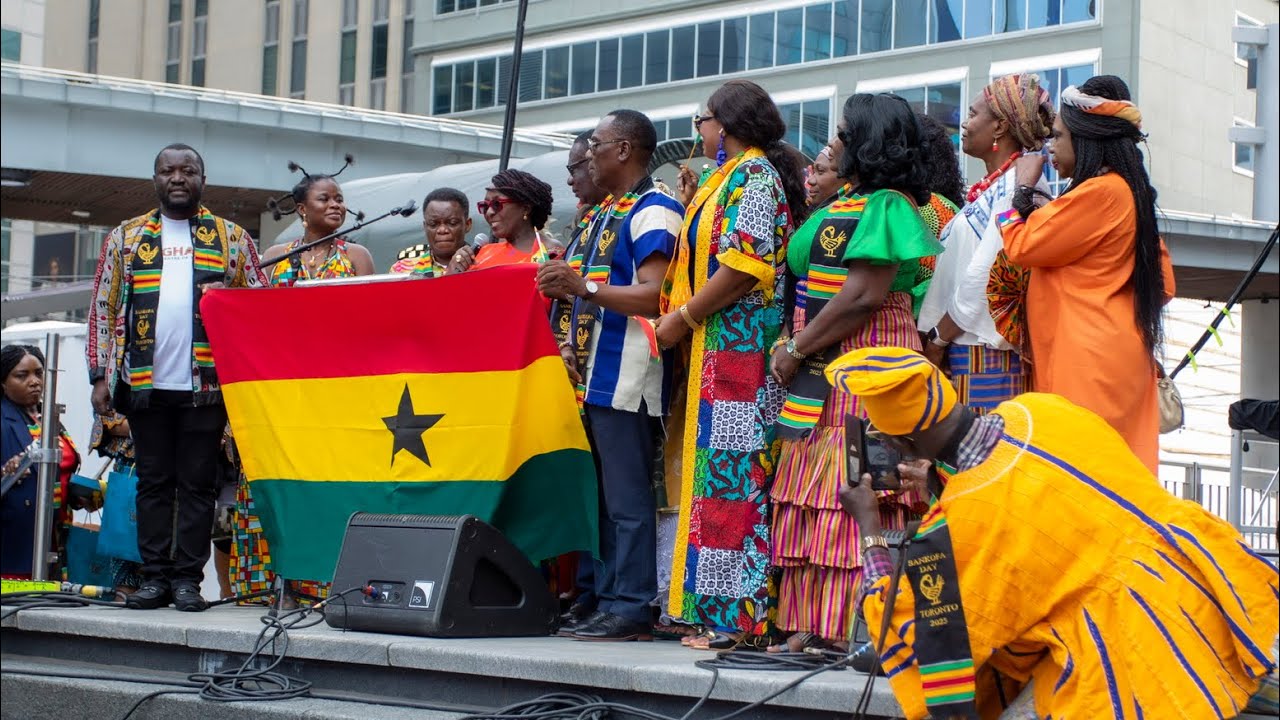 Dundas n Yonge Square Officially Renamed to Sankofa Square. A Historic Moment for Canada and Ghana