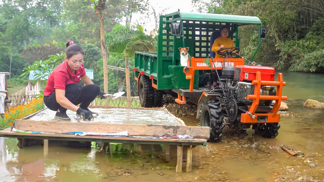 Buy and Transport Construction Materials by Truck - Plasters Wall | Đào Daily Farm