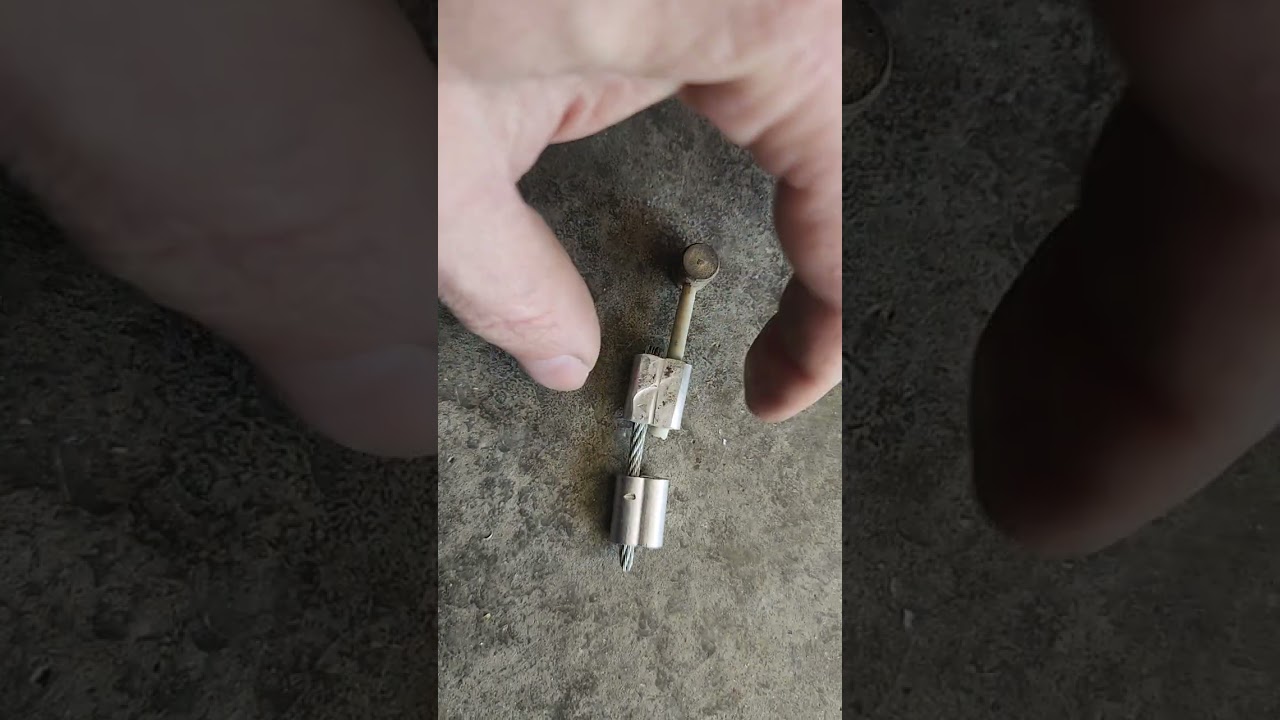 Fix a cut eBrake / Parking brake cable for about $5 vs a $1300 shop fix.