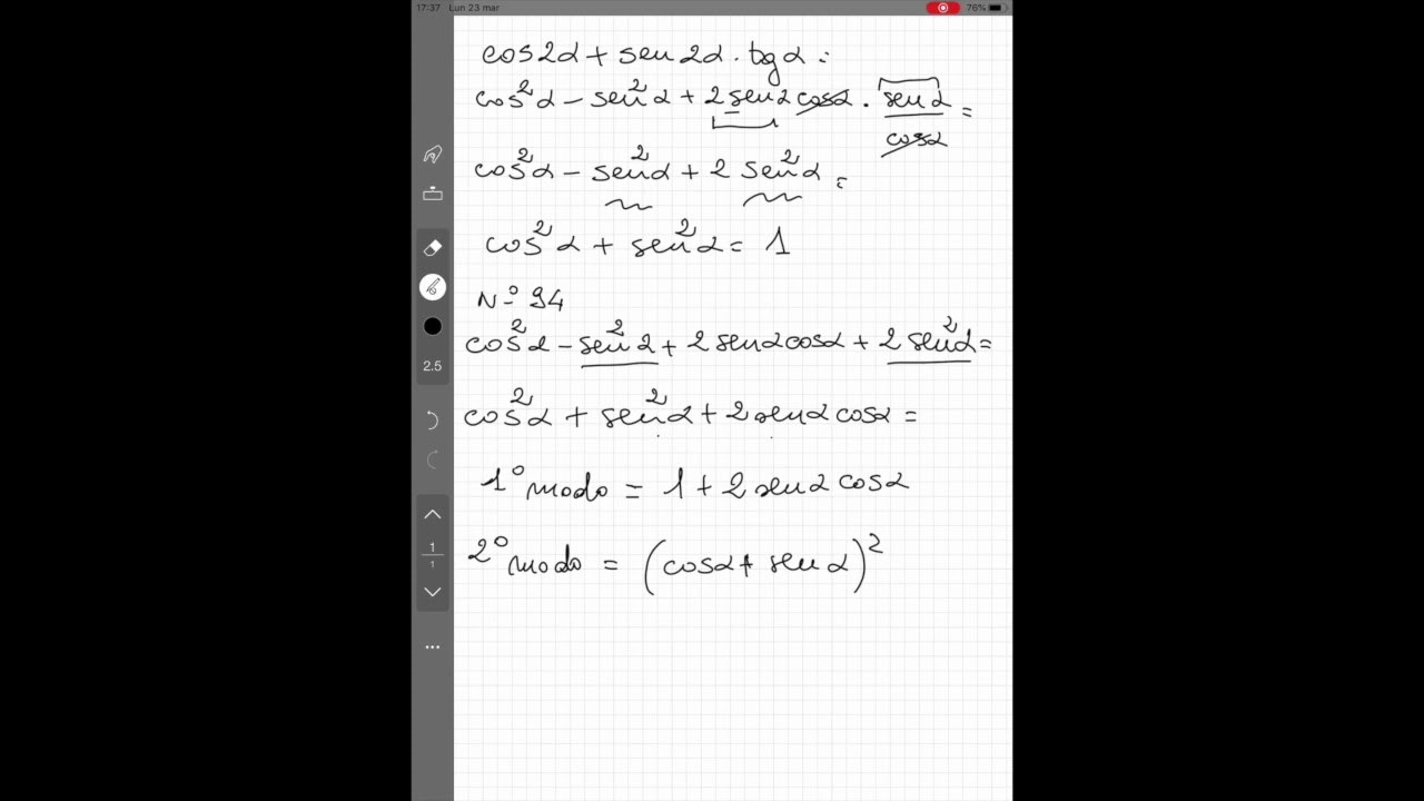 Formule Di Duplicazione Esercizi