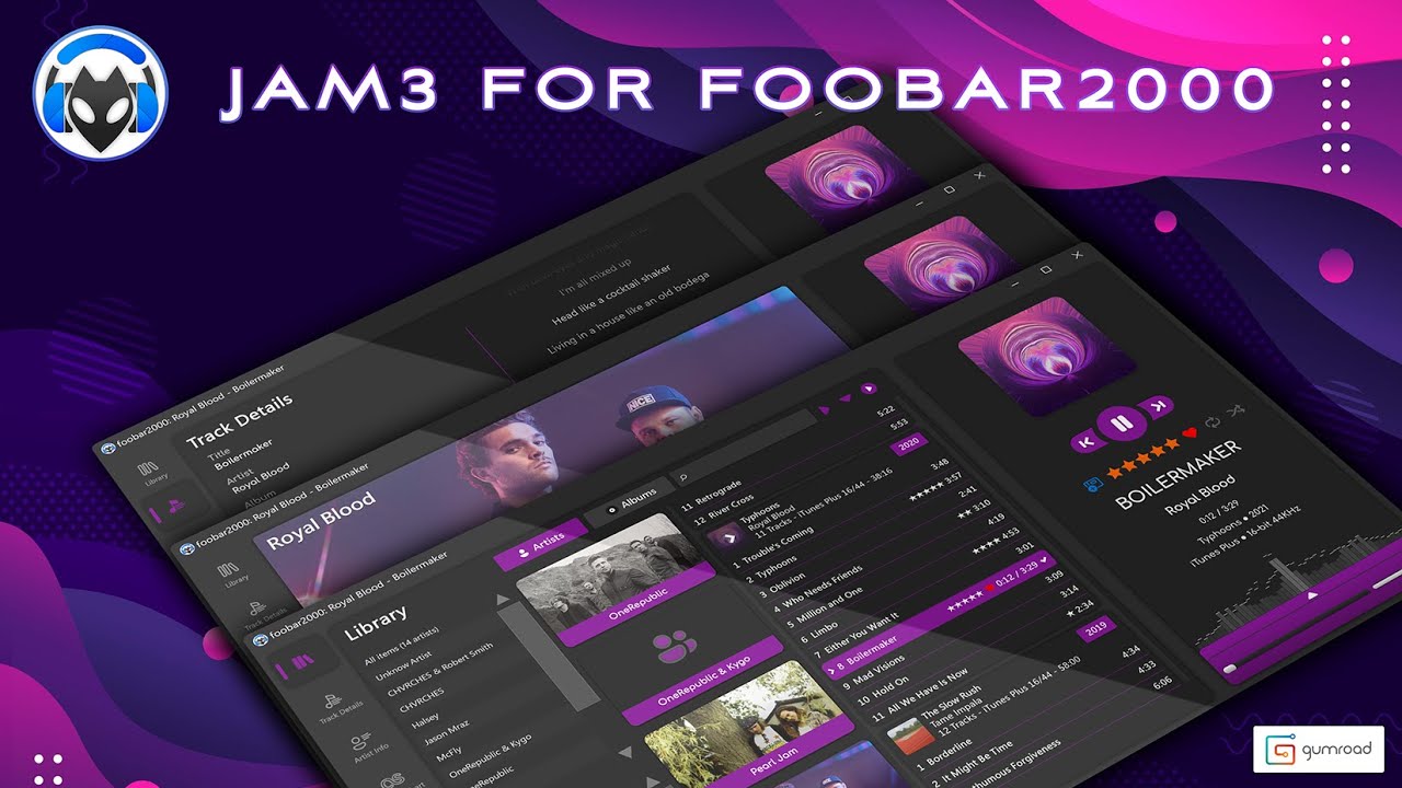 JAM3 Theme - foobar2000