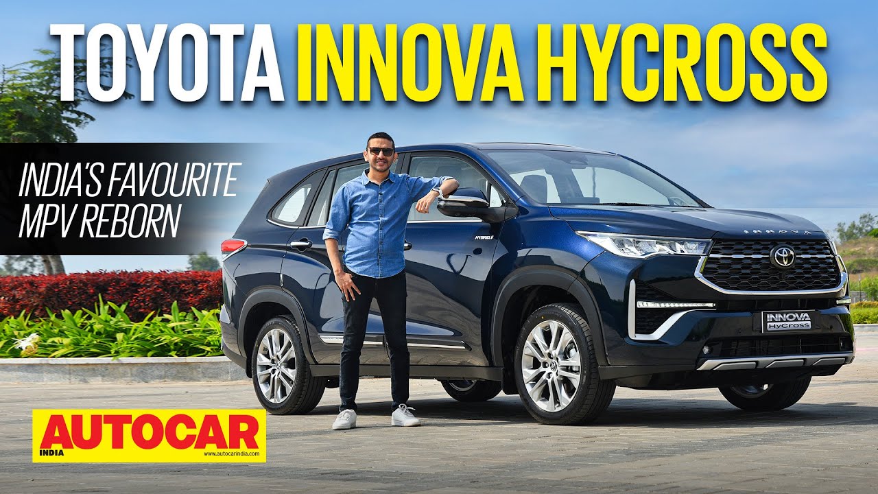 2022 Toyota Innova Hycross review - India's favourite MPV reborn | First Drive | Autocar India