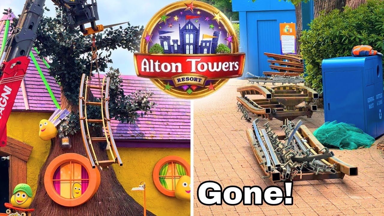 Postman Pat GONE! | Alton Towers NEW Roller Coaster Begins!