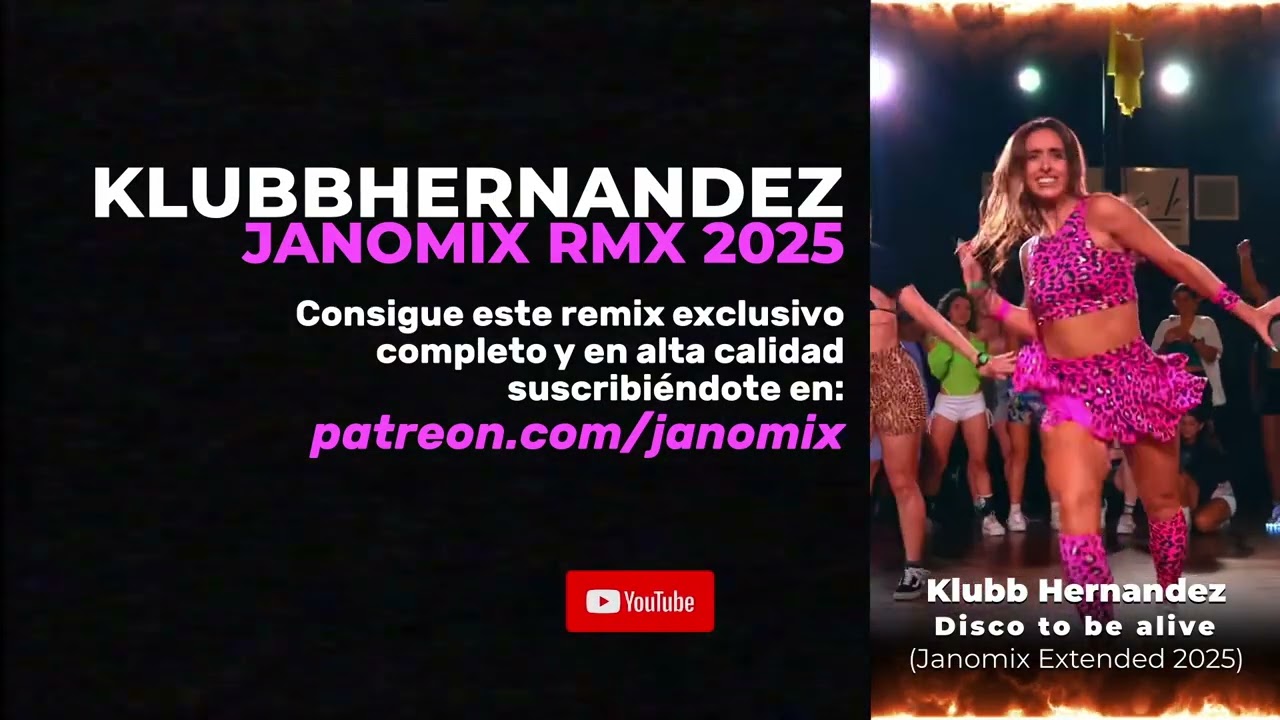 Klubb Hernandez - Disco to be alive (Janomix Extended 2025) | Completo en PATREON.