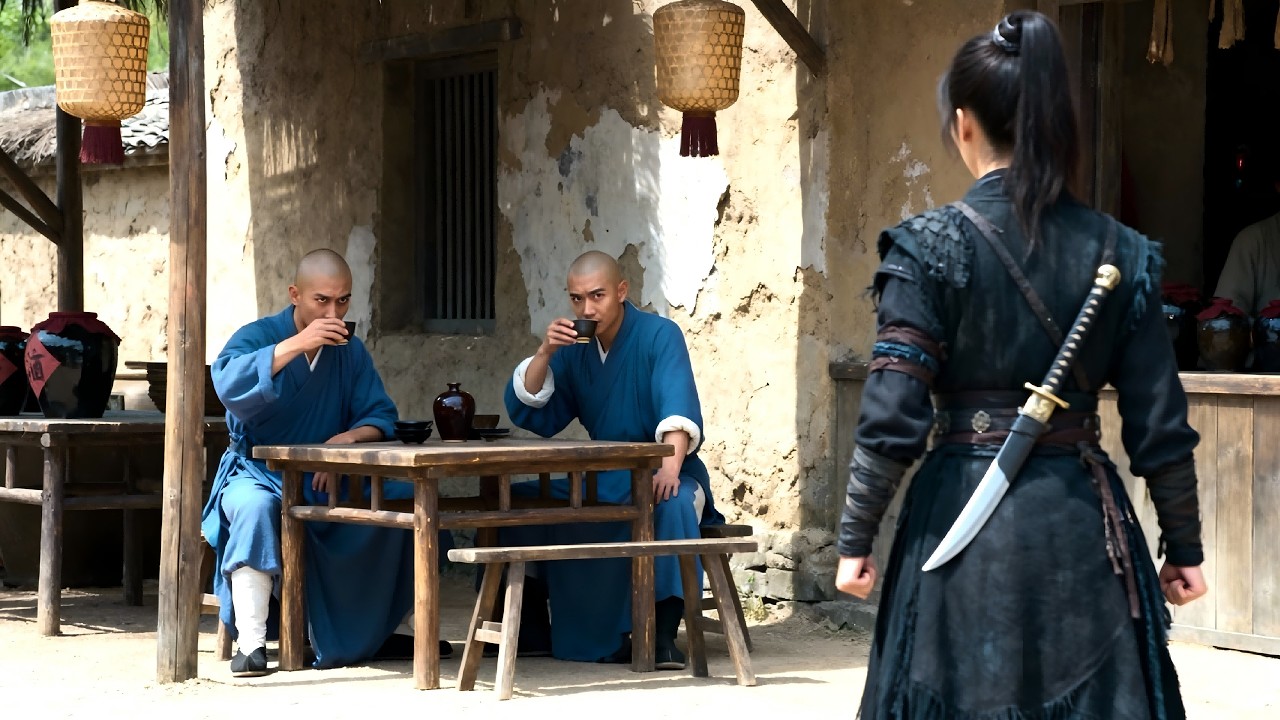 2026功夫電影！山野農婦竟是頂級殺手偽裝，三招拿下少林武僧！ #kungfu #少林