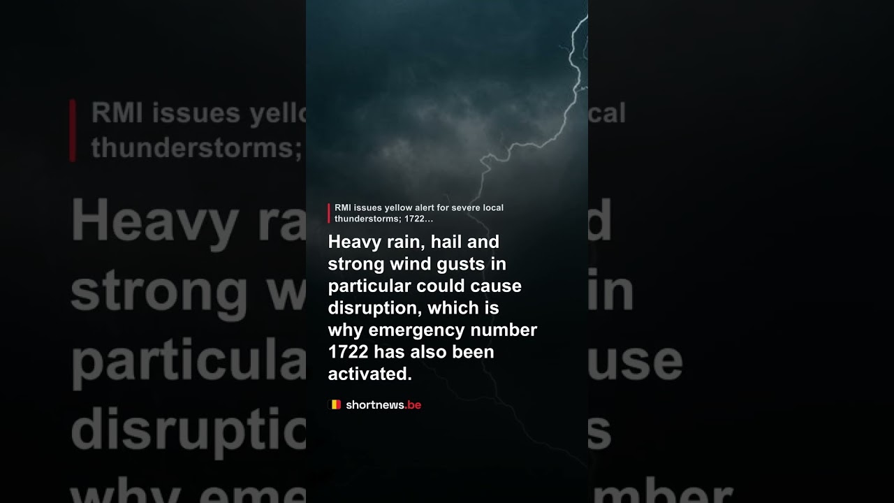 BREAKING: RMI issues yellow alert for severe local thunderstorms; 1722 activated #Shorts