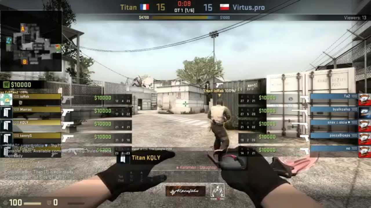 Caseking King of Kings - Titan vs. Virtus.Pro - Map 1