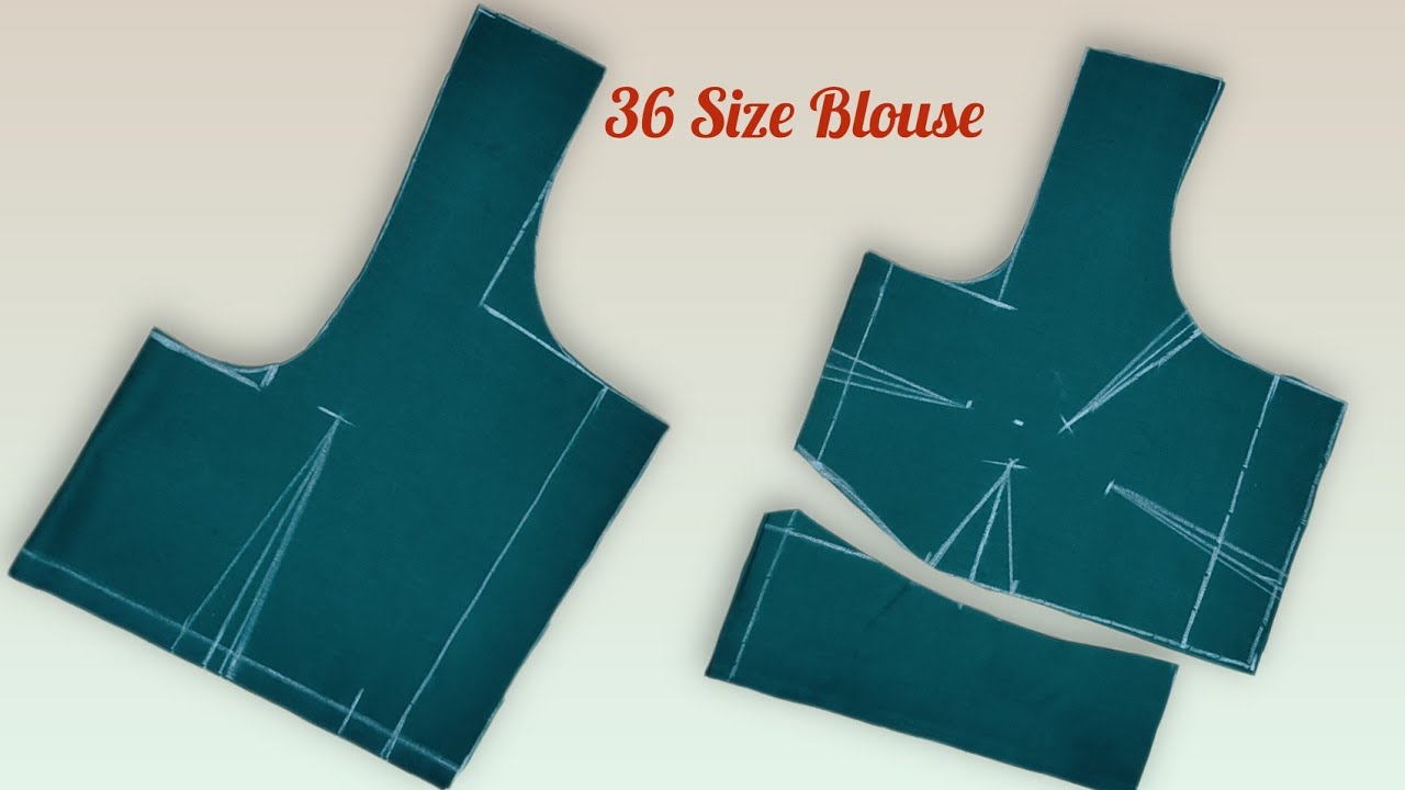 4 Tucks Blouse Cutting | Very Easy Method 