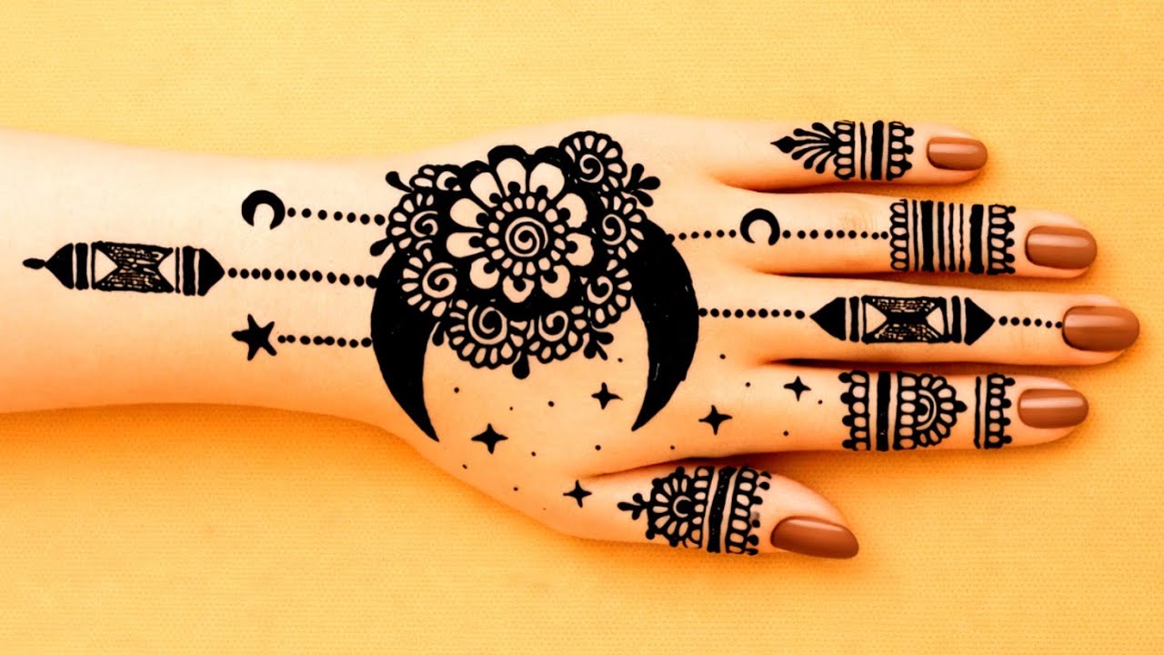 Ramzan Special Beautiful Mehndi Design 2026 | Easy Arabic Mehndi Design Tutorial
