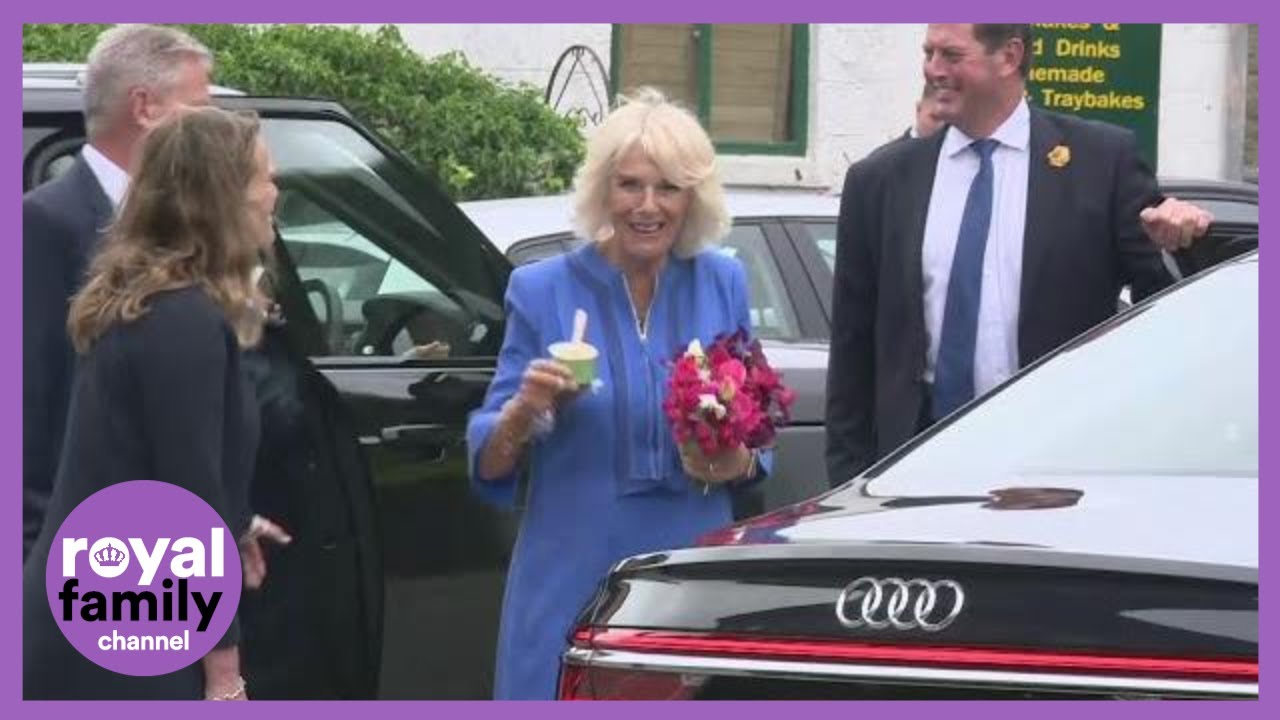 The Duchess of Cornwall Meets Hay Festival Organisers