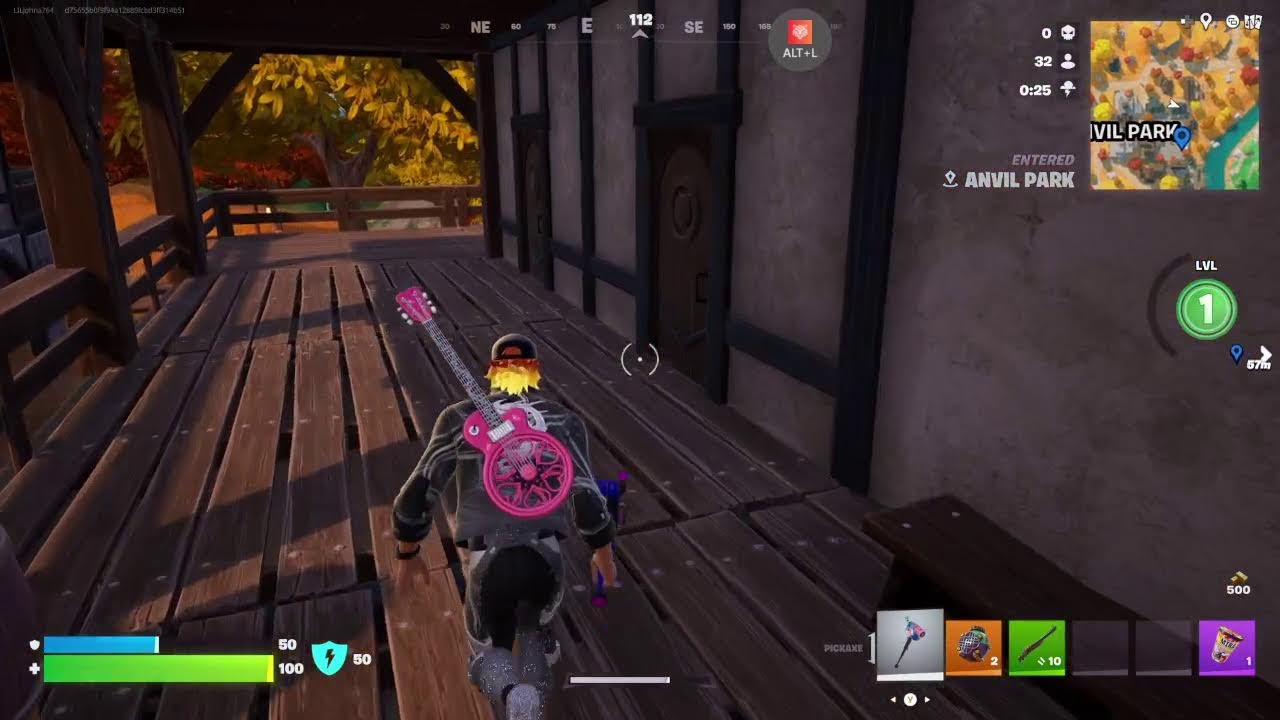 live on fortnite