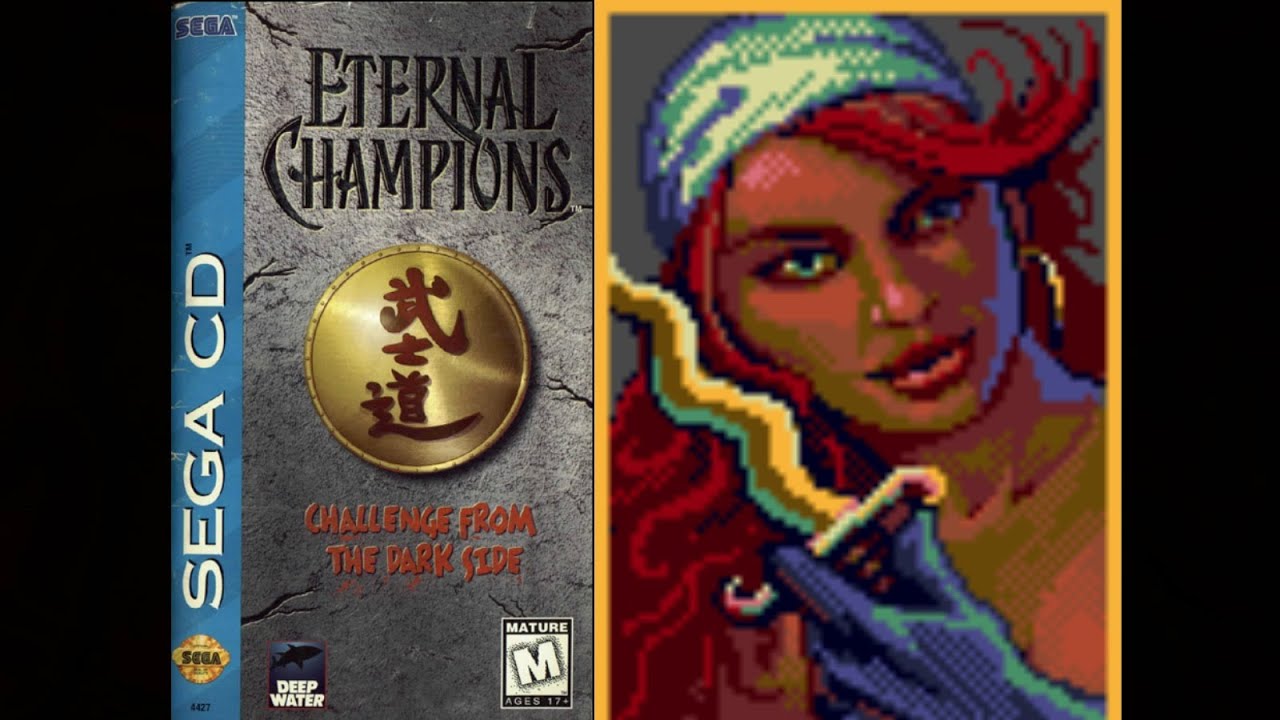 Eternal Champions: Challenge from the Dark Side (Sega CD) - Riptide Playthrough (Warrior)