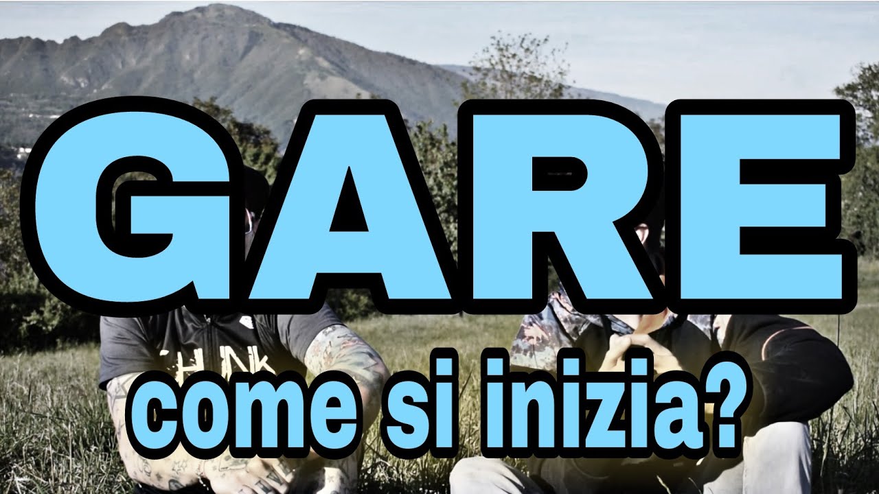 COME SI INIZIA A GAREGGIARE