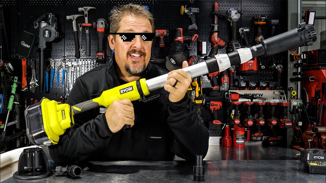 БЫСТРЫЙ НАСОС! Обзор телескопического насоса RYOBI RY20UP02 18 В