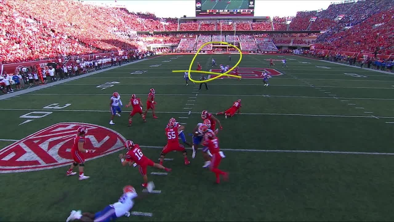 FROM DOWNTOWN 🤯 Utah starts off STRONG with a 70-YRD-TD vs. Florida | ESPN College Football